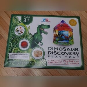 Winston & Olive Dinosaur Discovery Play Tent - Green